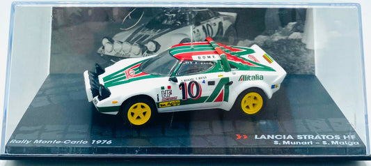 EBOND Lancia Stratos HF Rallye Monte Carlo 1976 S.Munari S.Maiga - 1:43 - 0260