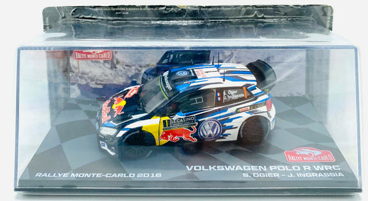 EBOND Volkswagen Polo R WRC S.Ogier J.Ingrassia Rally MonteCarlo 2016 1:43 0192