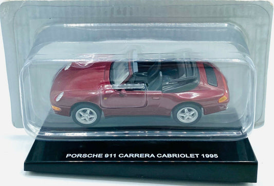 EBOND Modellino Porsche 911 Carrera Cabriolet - 1995 - DeAgostini - 1:43 - 0246