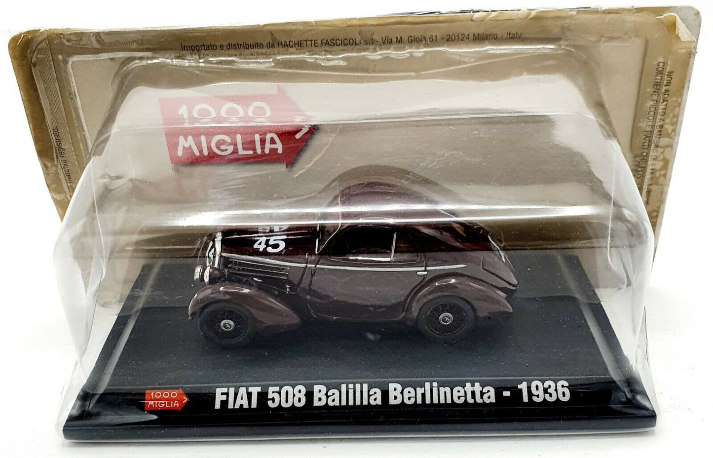 EBOND Modellino Fiat 508 Blilla Berlinetta - 1936 - 1:43 - 0137.