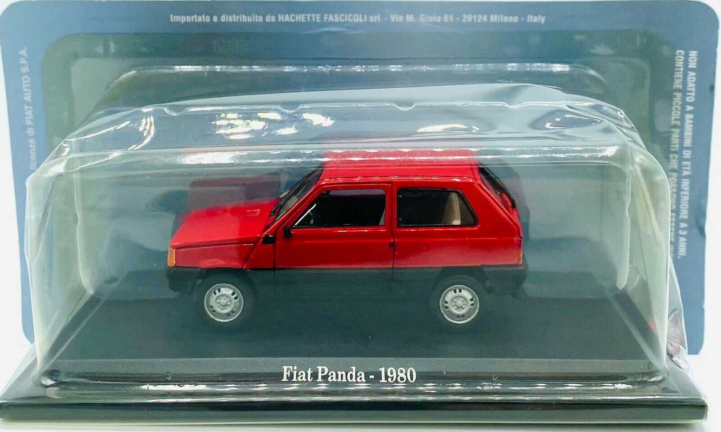 EBOND Modellino Fiat Panda - 1980 - Hachette - 1:43 - 0254