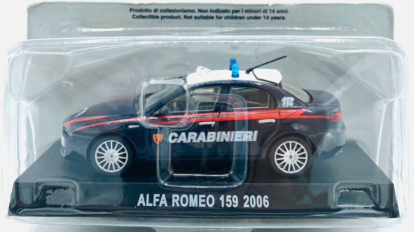 EBOND Modellino Alfa Romeo 159 - 2006 - Carabinieri - Die cast - 1:43 - 0177