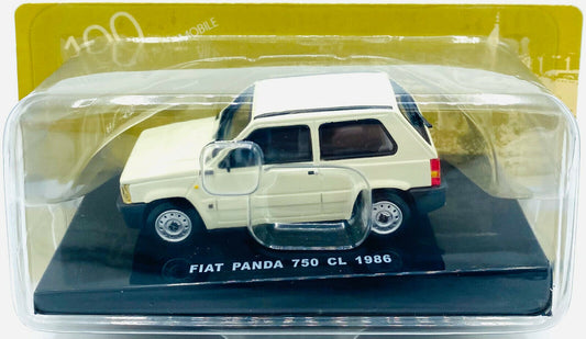 EBOND Modellino Fiat Panda 750 CL - 1986 - DeAgostini - 1:43 - 0225