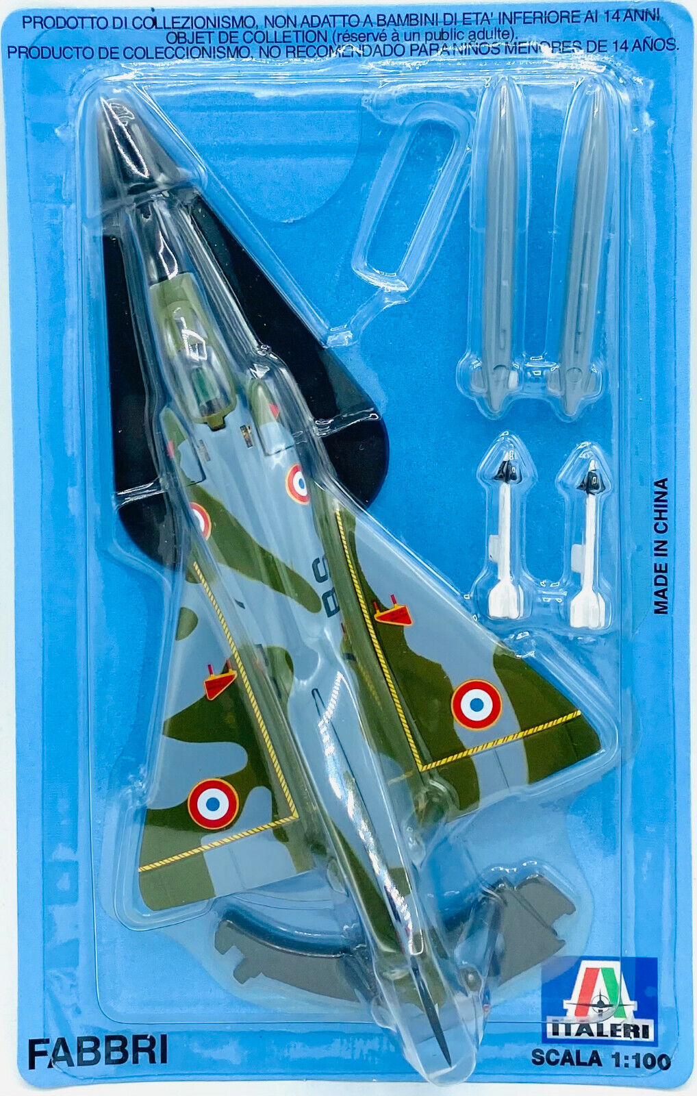 EBOND Aerei Militari Dassault Mirage III - Fabbri - 1:100 - 0237