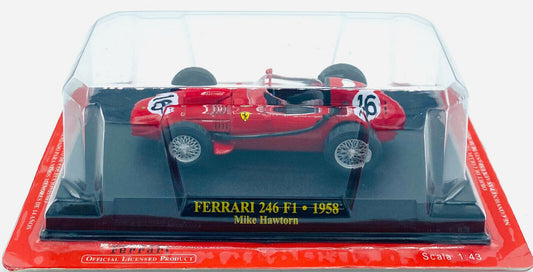 EBOND Modellino Ferrari 246 F1 - 1958 - Mike Hawtorn - Die Cast - 1:43 - 0219