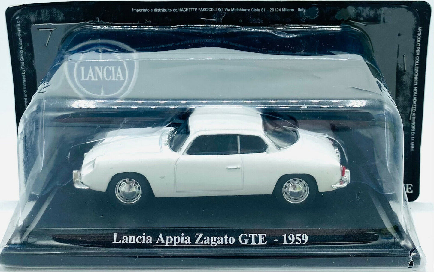 EBOND Modellino Lancia Appia Zagato GTE - 1959 - Hachette - 1:43 - 0161