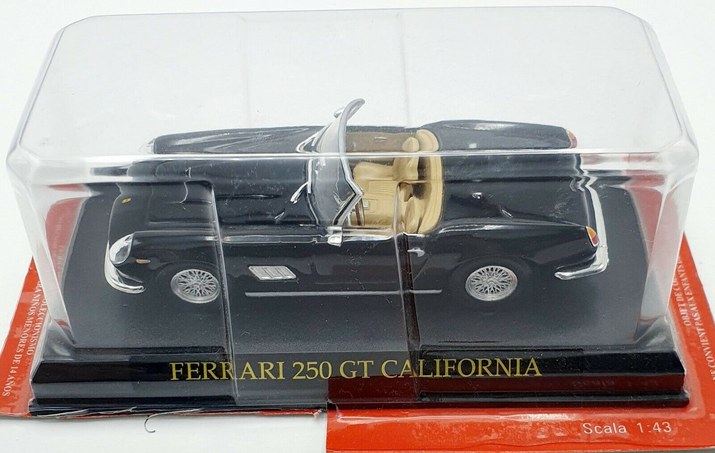 EBOND Modellino Ferrari 250 GT California - Die cast - 1:43 S044.