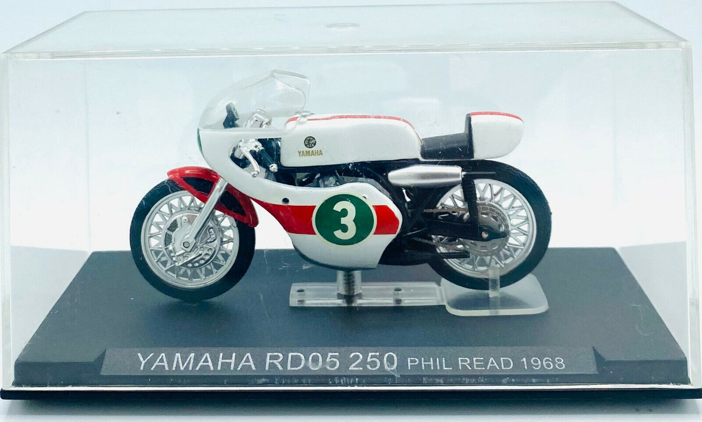 EBOND Modellino Yamaha RD05 250 - Phil Read - 1968 - Die Cast - 1:24 - 0209