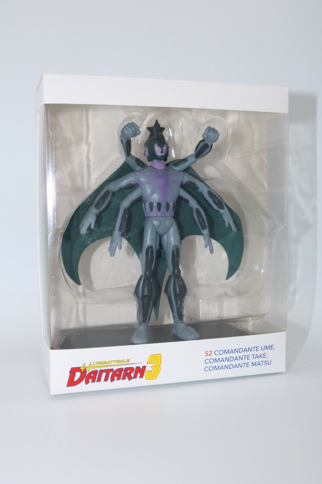 EBOND L'Imbattibile Daitarn 3 3D Collection 52 COMANDANTE UME, TAKE MATSU
