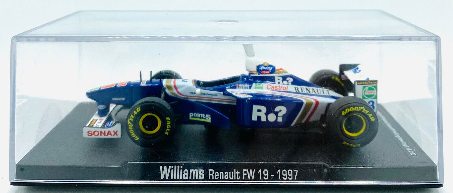 EBOND Modellino F1 Williams Renault FW 19 - 1997 - Die cast - 1:43 - 0192