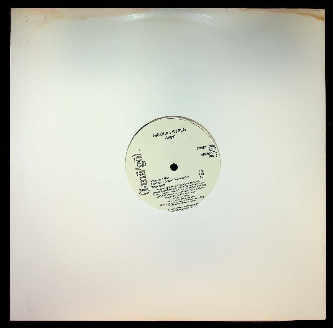 EBOND Nikolaj Steen ‎- Angel - Imago - Im28008-1-dj -- V056144 Vinile V056144