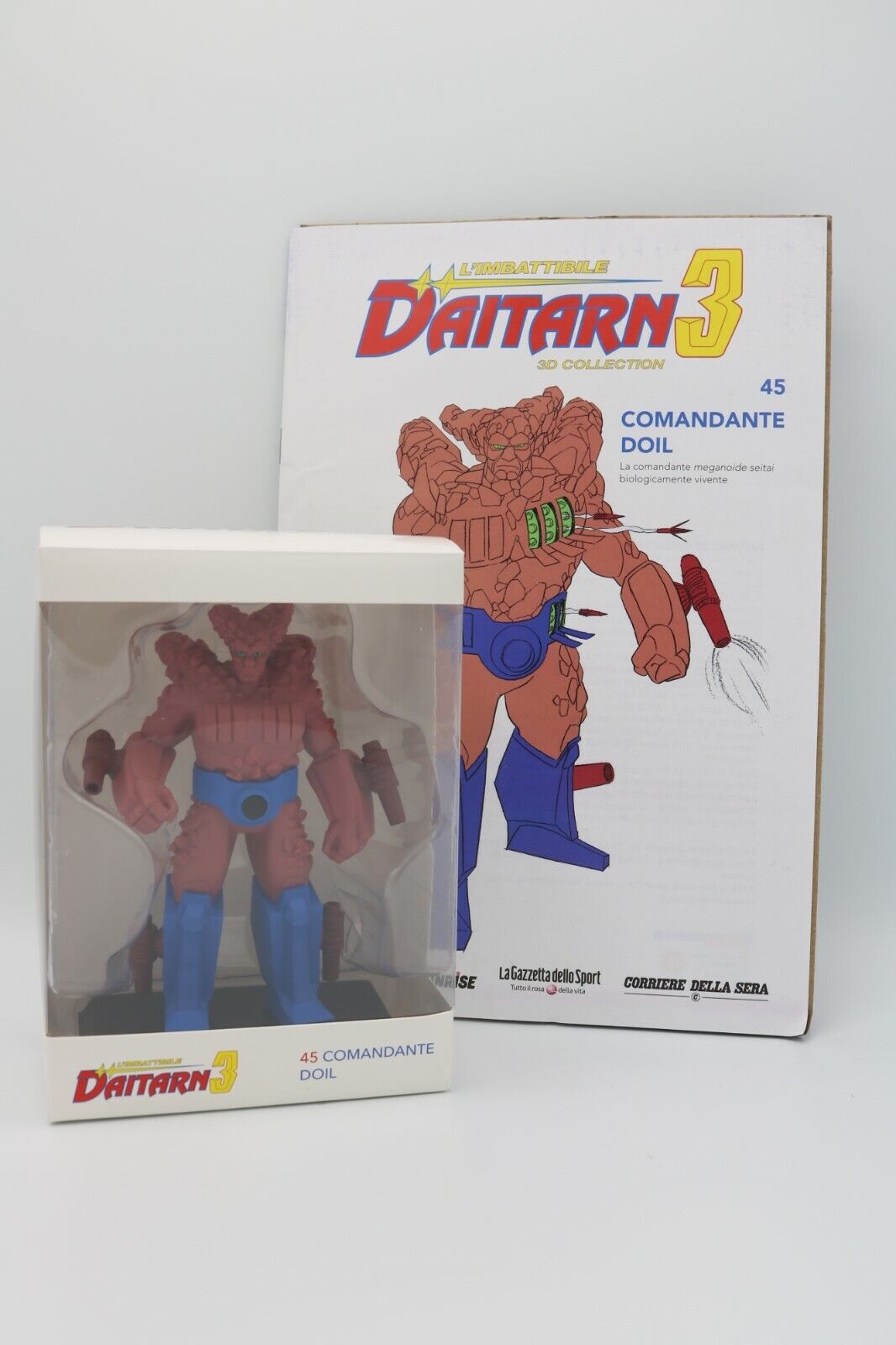 EBOND L'Imbattibile Daitarn 3 3D Collection 45 COMANDANTE DOIL Figure