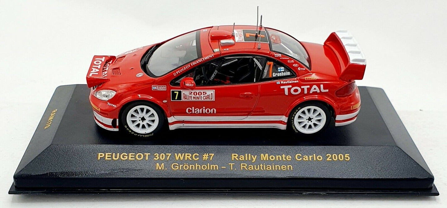 EBOND Modellino Peugeot 307 WRC 7 - Rally Monte Carlo - Die cast - 1:43 - 0107.