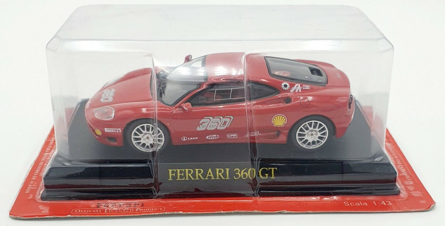 EBOND Modellino Ferrari 360GT - Die cast - Scala 1:43 S021.