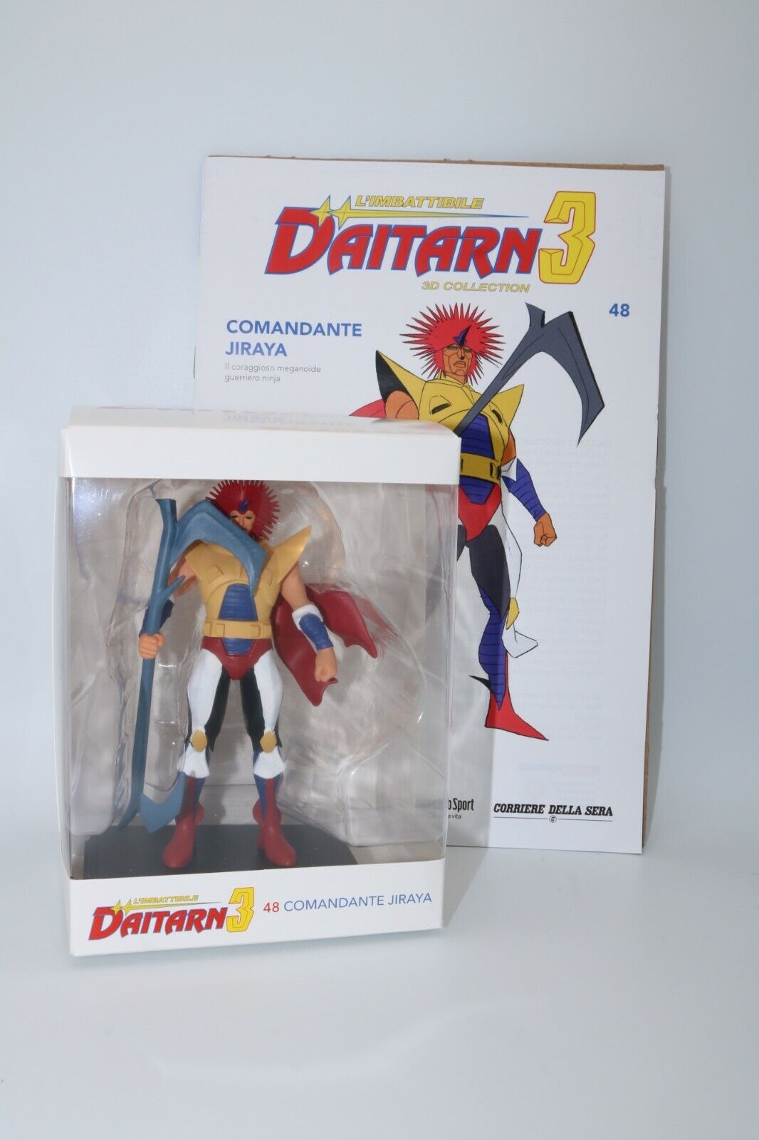 EBOND L'Imbattibile Daitarn 3 3D Collection 48 COMANDANTE JIRAYA Figure