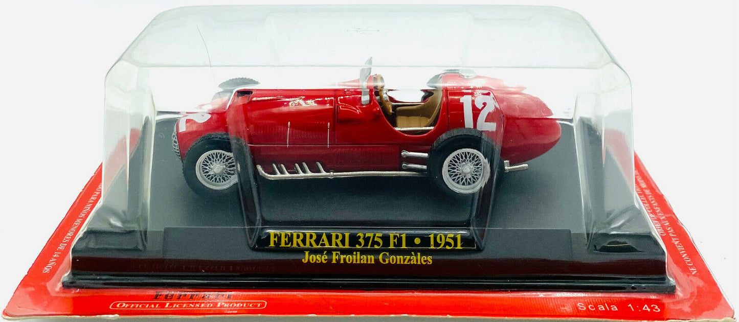 EBOND Ferrari 375 F1 - Jose Froilan Gonzales - 1951 - Die Cast - 1:43 - 0211