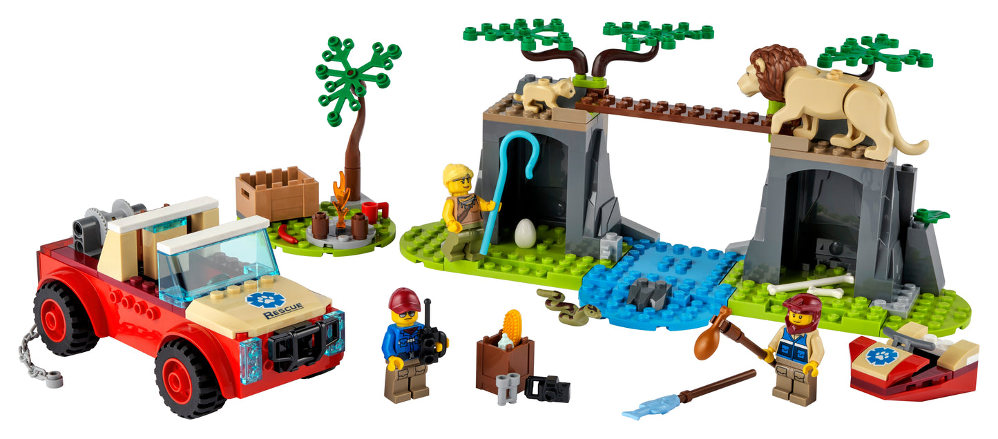 LEGO 60301 CITY Fuoristrada di soccorso animale