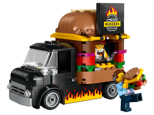 LEGO 60404 Furgone degli hamburger