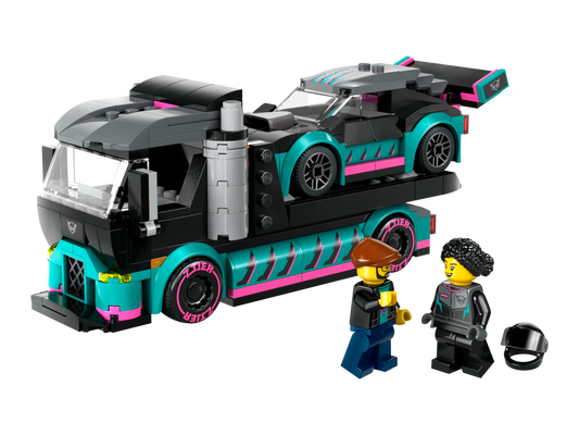 LEGO 60406 Auto da corsa e trasportatore