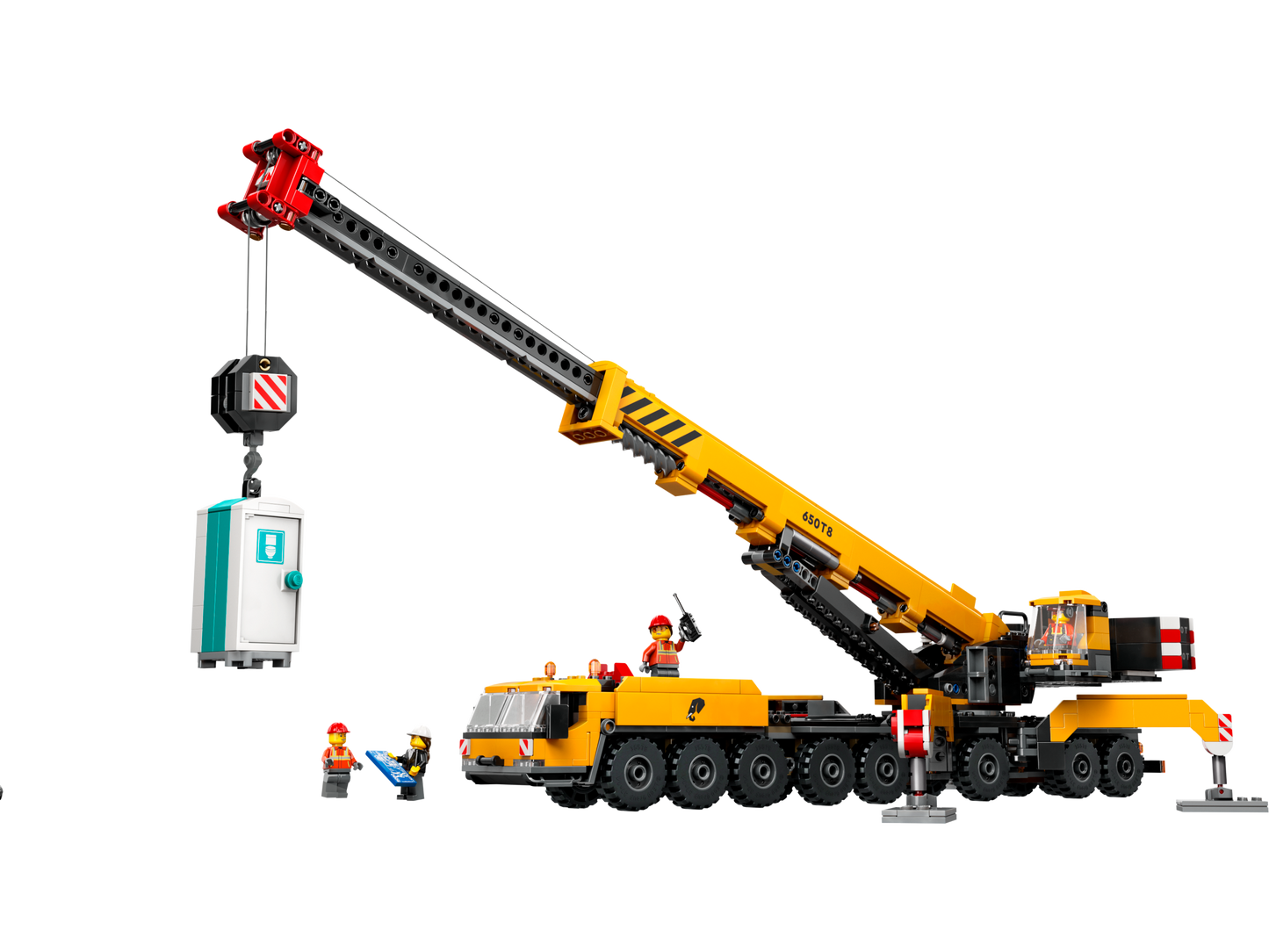 LEGO 60409 Gru da cantiere mobile gialla