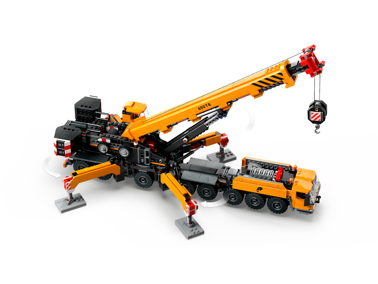 LEGO 60409 Gru da cantiere mobile gialla