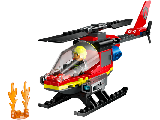 LEGO 60411 Elicottero dei pompieri