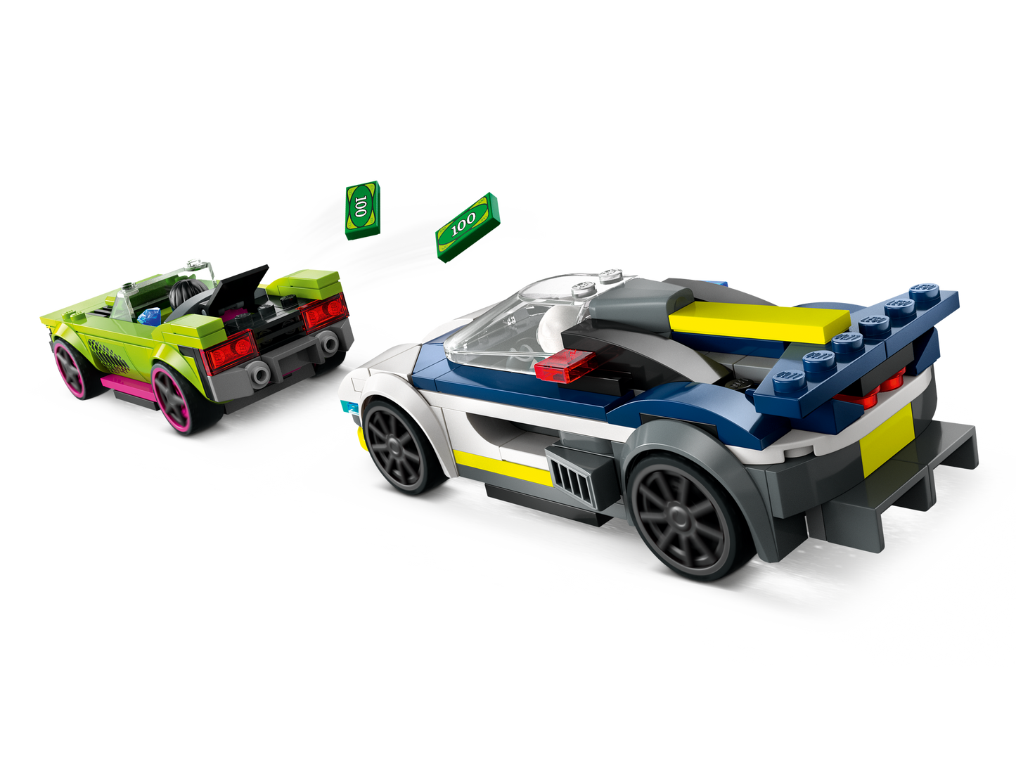 LEGO 60415 Inseguimento della macchina da corsa