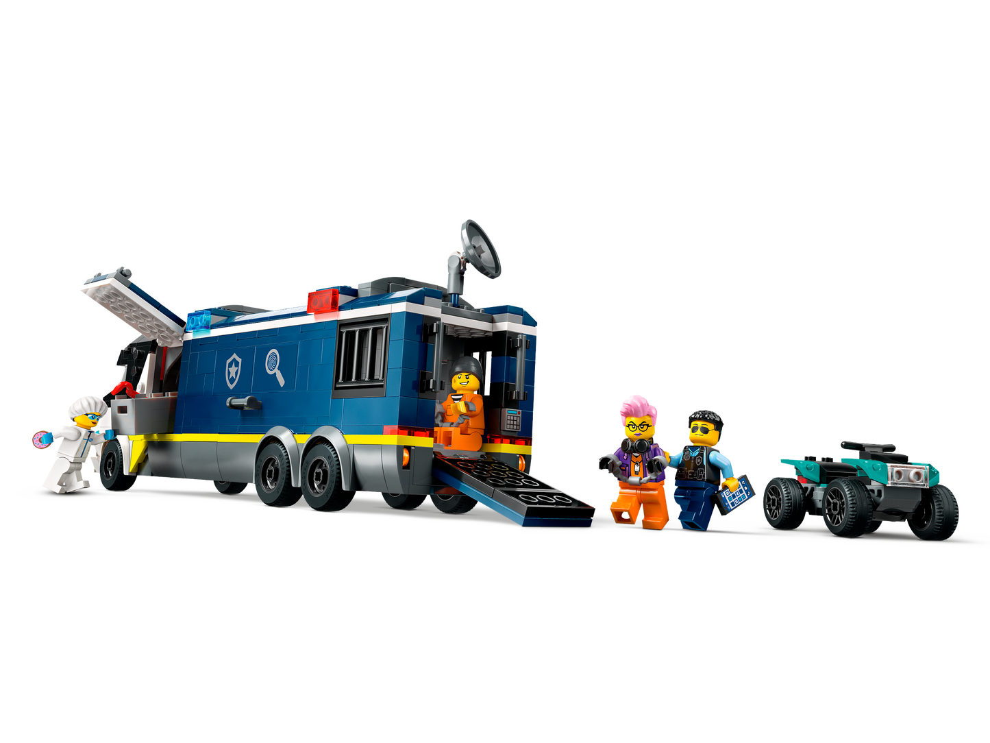 LEGO 60418 Camion laboratorio mobile della polizia