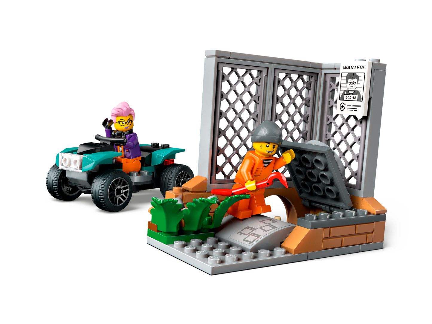 LEGO 60418 Camion laboratorio mobile della polizia
