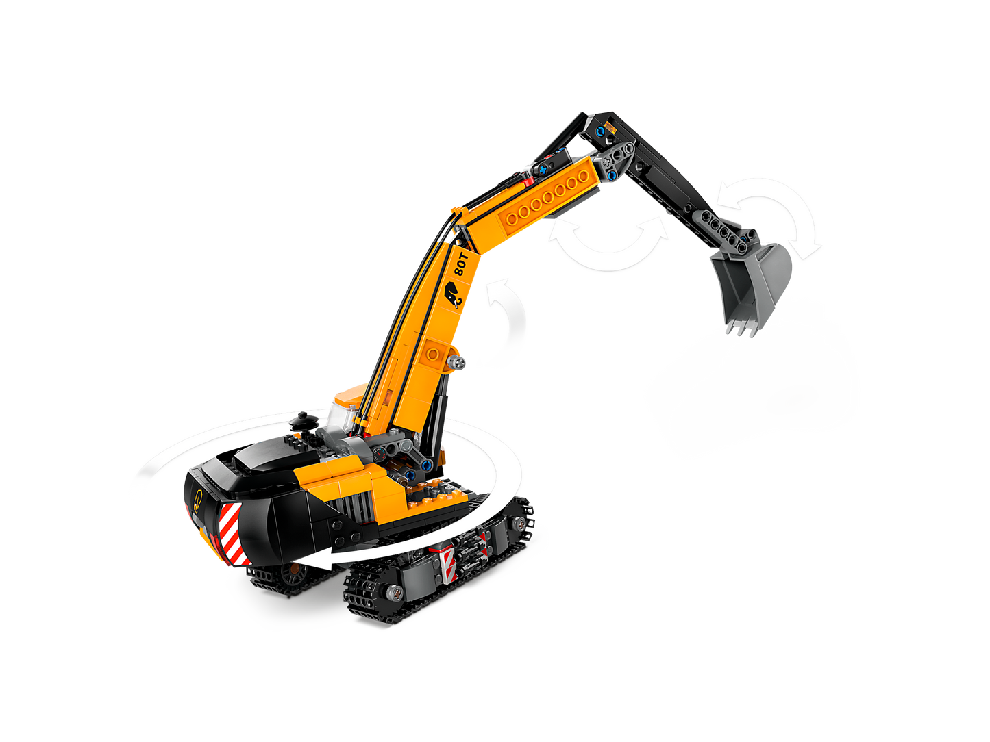 LEGO 60420 Escavatore da cantiere giallo