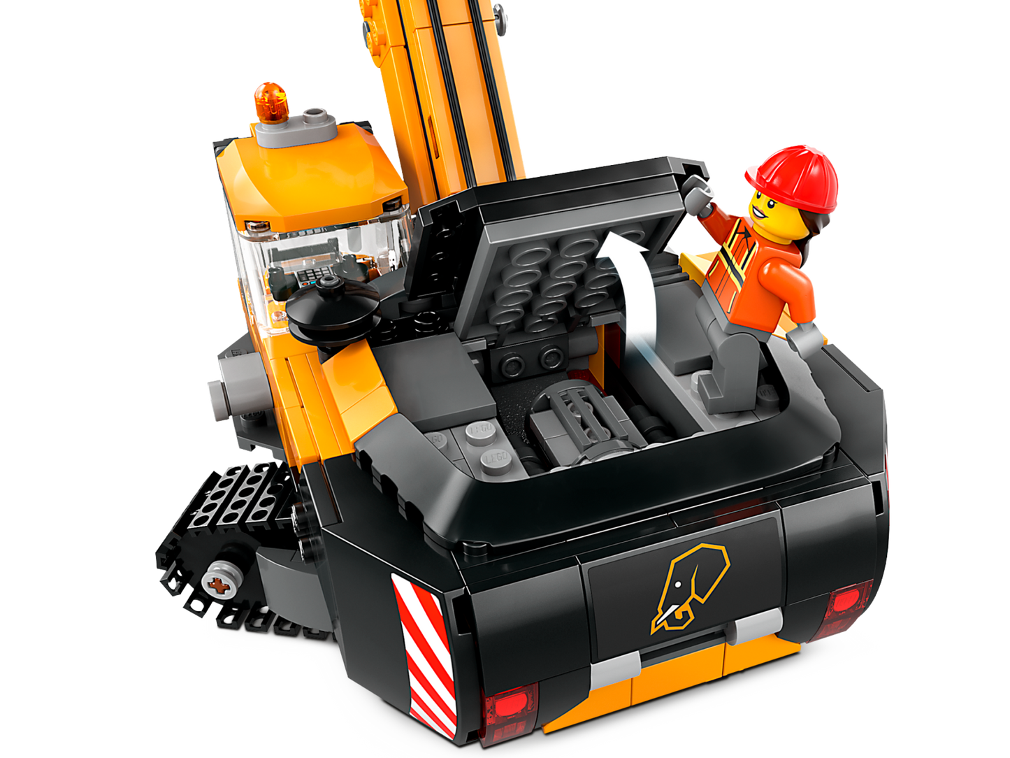 LEGO 60420 Escavatore da cantiere giallo