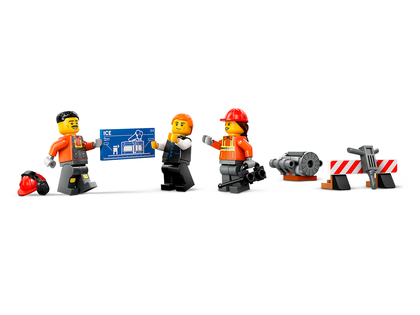 LEGO 60420 Escavatore da cantiere giallo