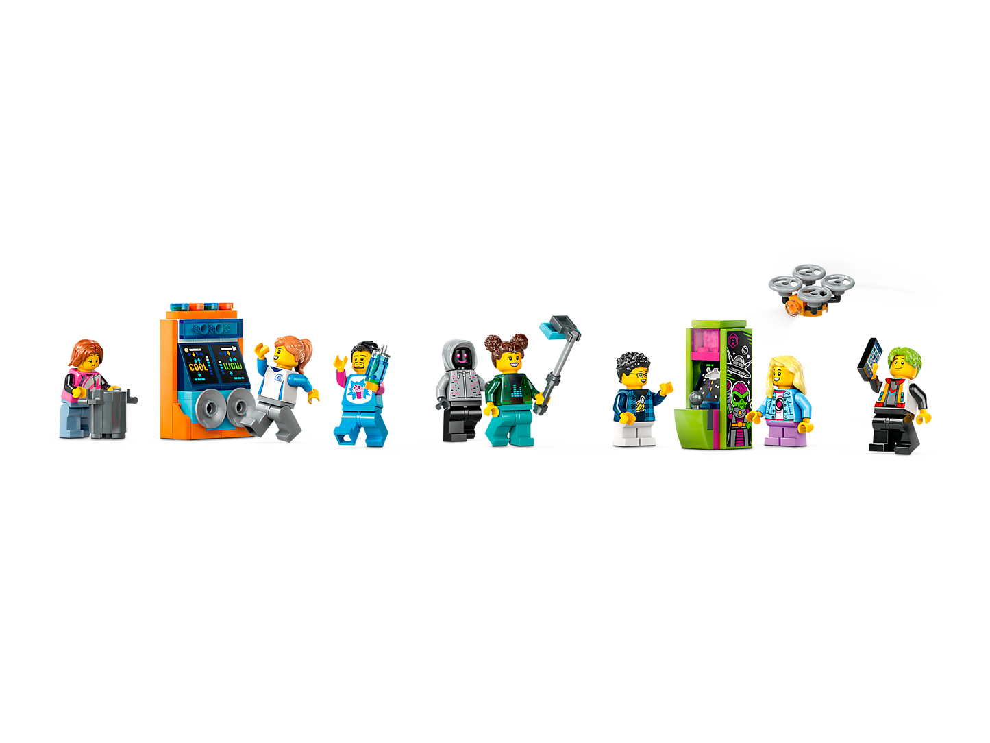 LEGO 60421 Montagne russe di Robot World