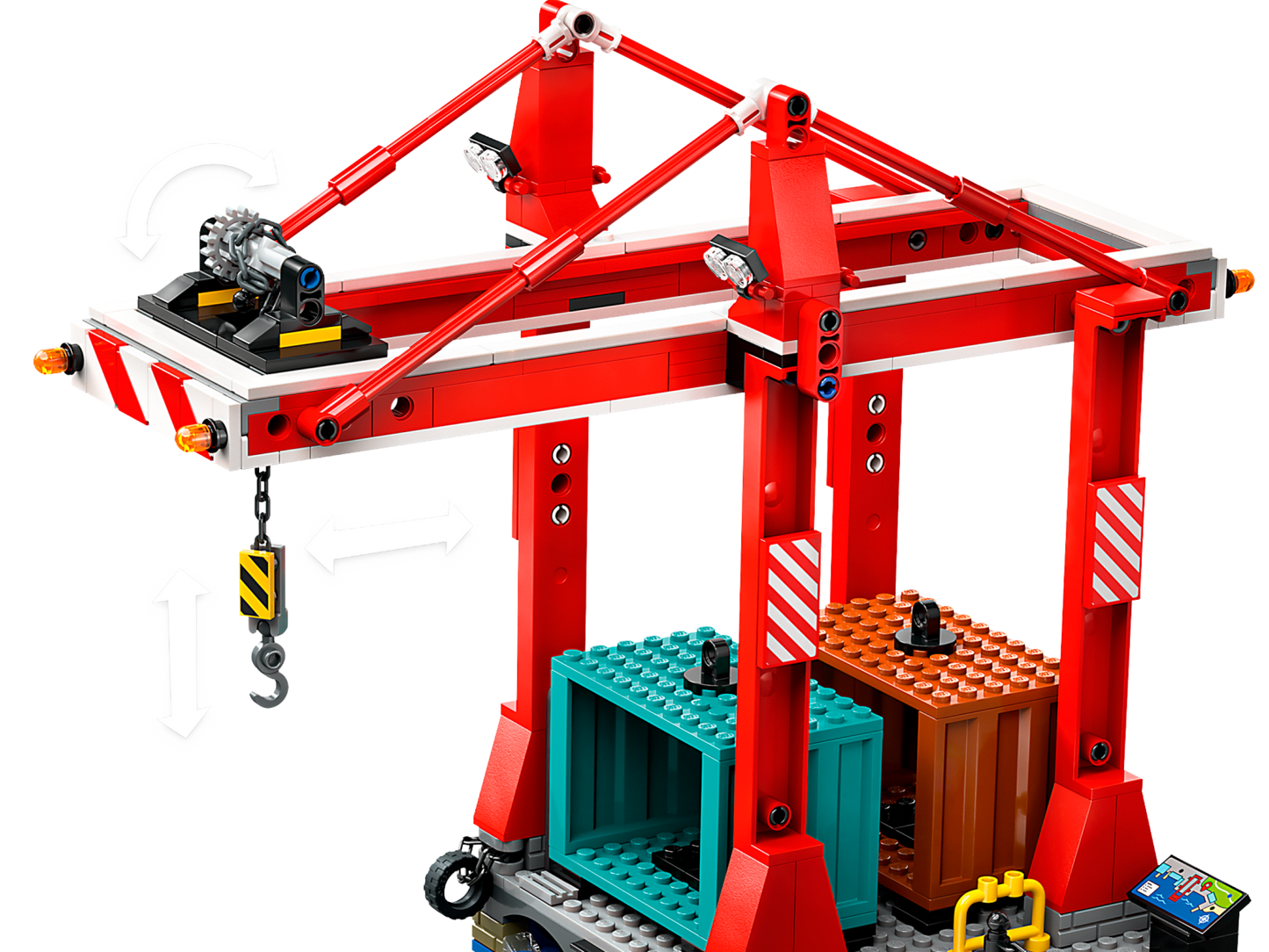 LEGO 60422 Porto e nave merci