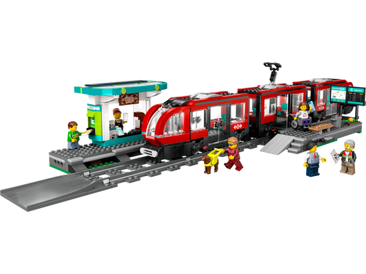 LEGO 60423 Tram e fermata del tram