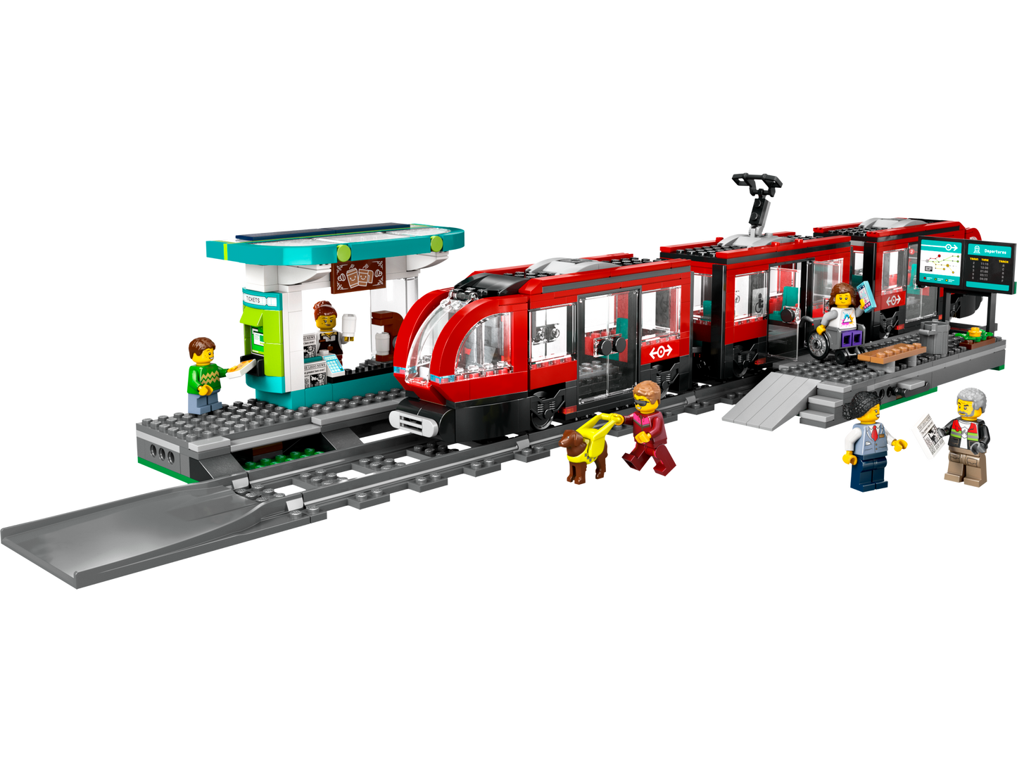 LEGO 60423 Tram e fermata del tram