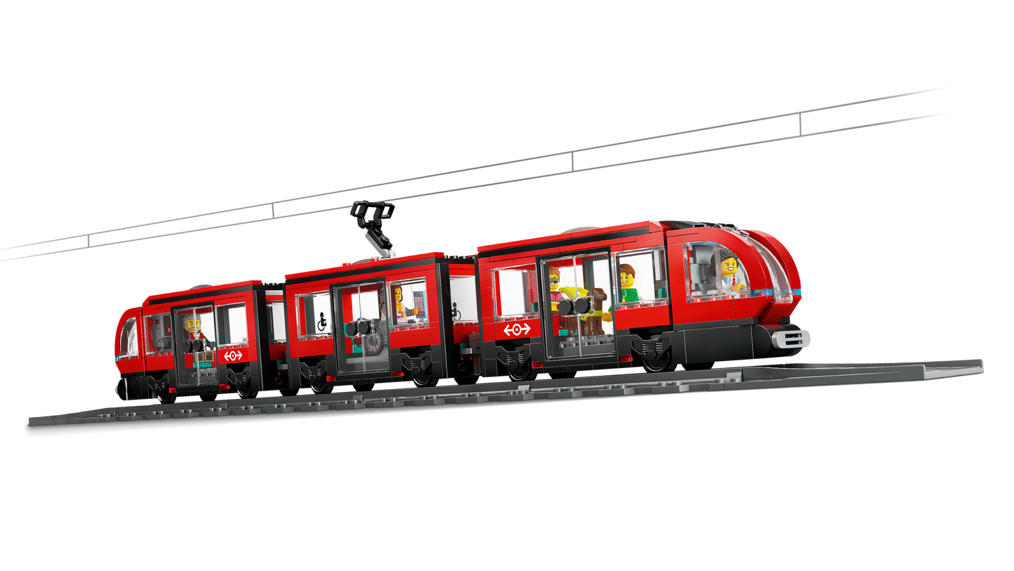 LEGO 60423 Tram e fermata del tram