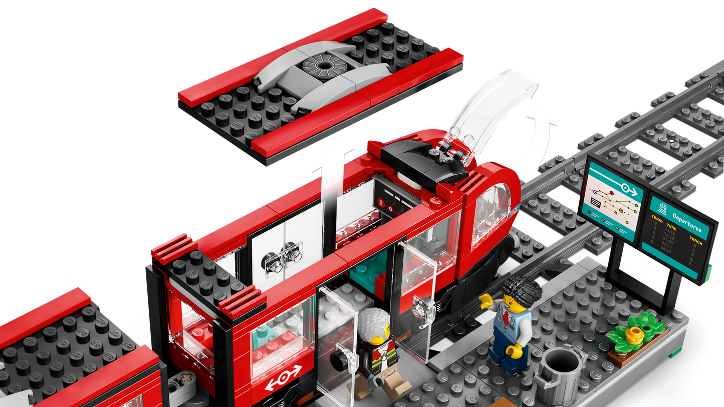 LEGO 60423 Tram e fermata del tram