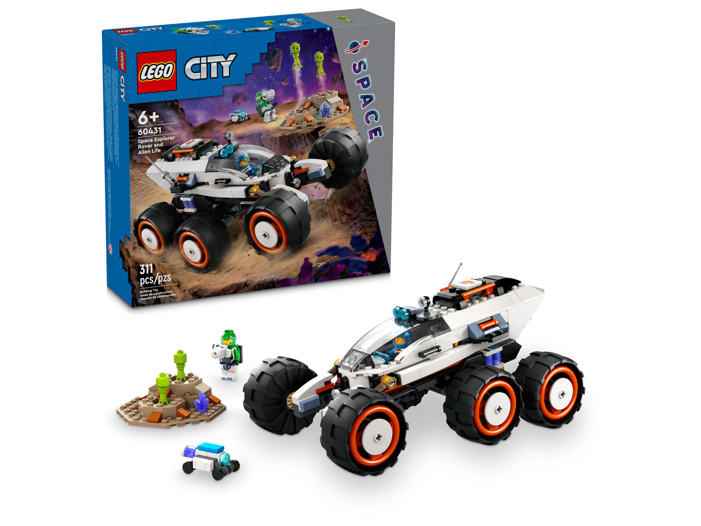 LEGO 60431 Rover esploratore spaziale e vita aliena