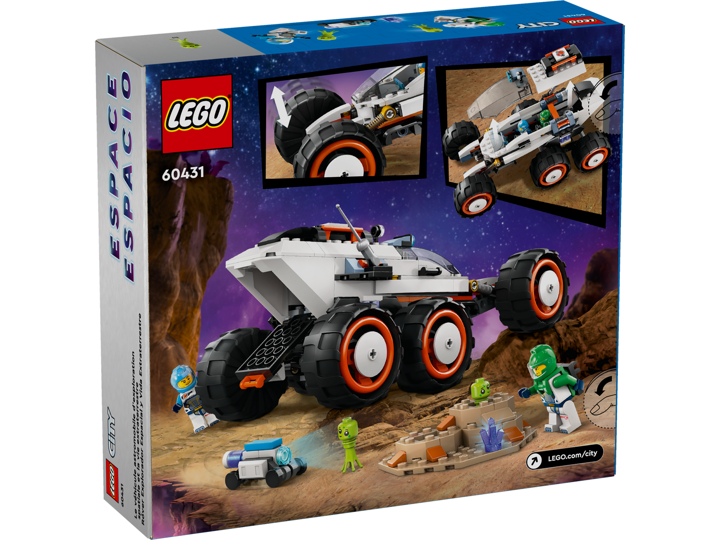 LEGO 60431 Rover esploratore spaziale e vita aliena