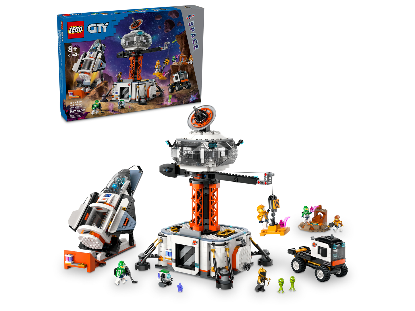 LEGO 60434 Base spaziale e piattaforma di lancio