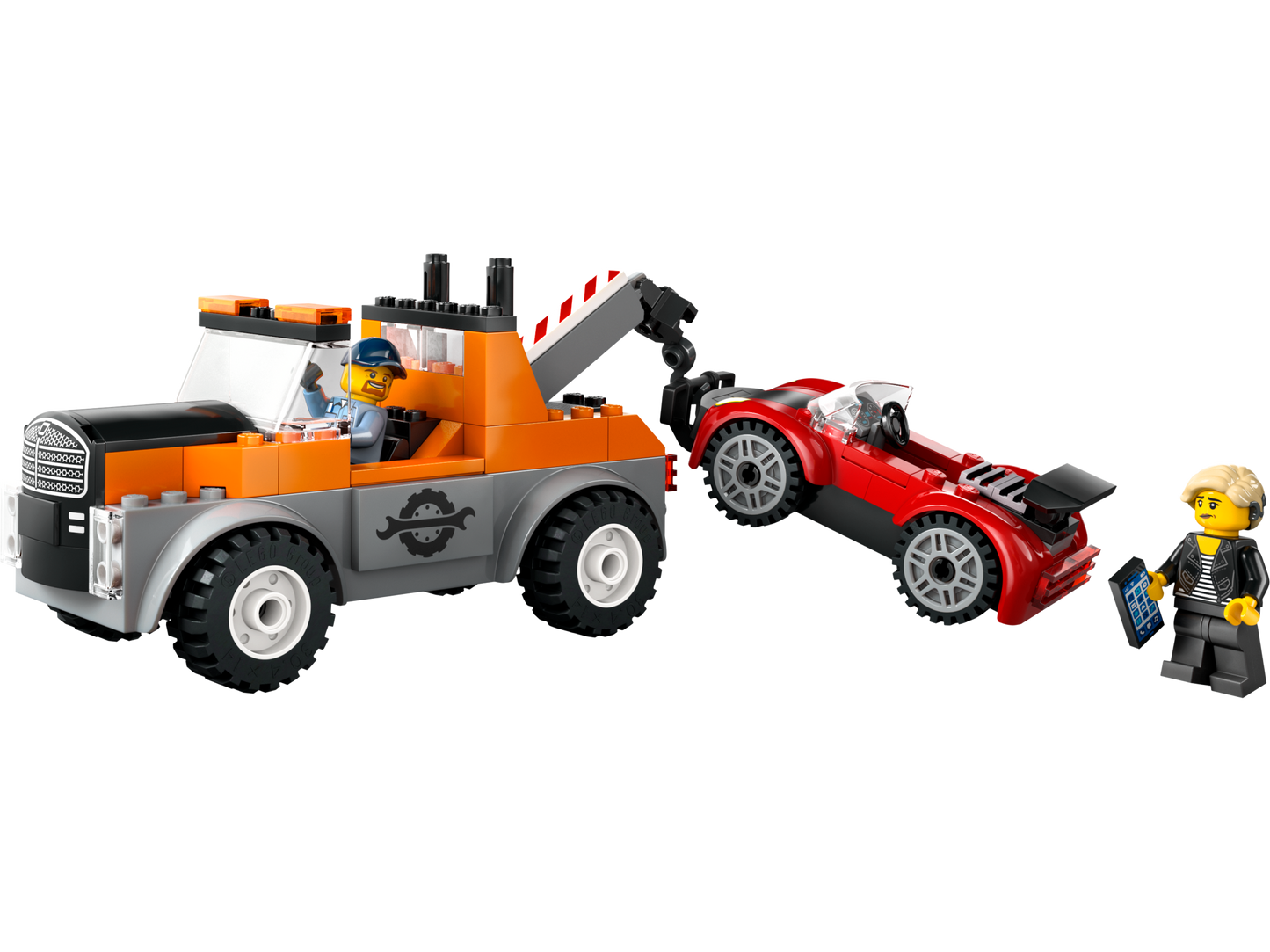LEGO 60435 Autogru e officina auto sportive