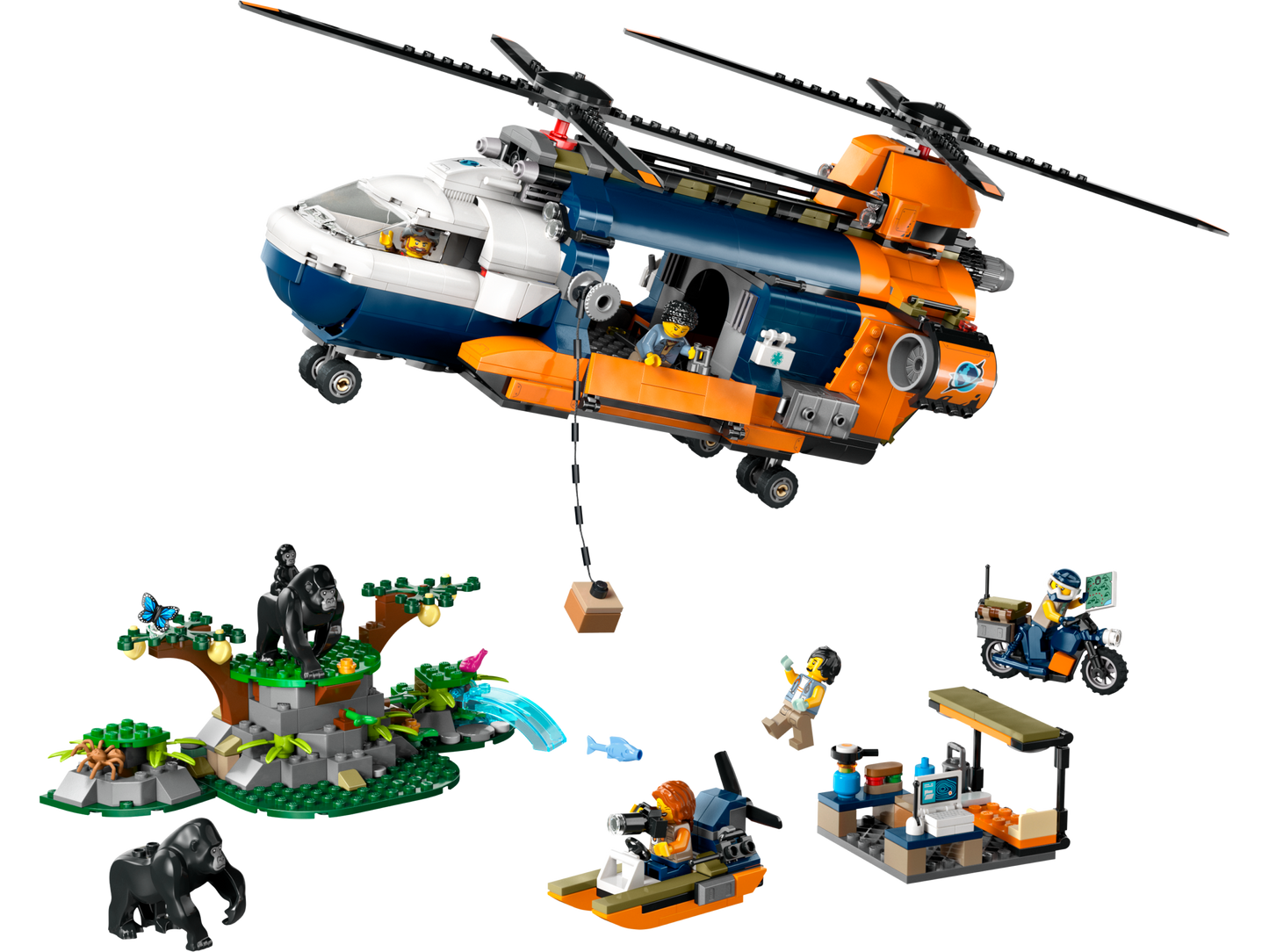 LEGO 60437 Elicottero dell’Esploratore della giungla