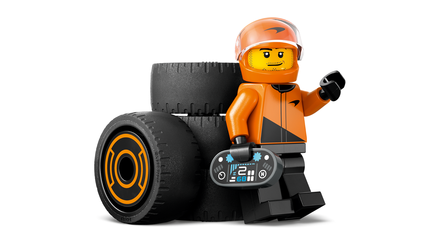 LEGO 60442 Pilota e monoposto McLaren F1®