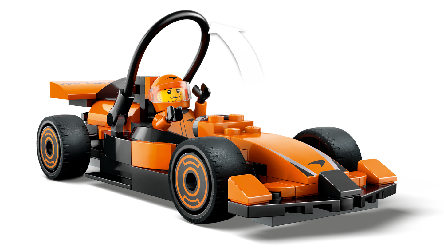 LEGO 60442 Pilota e monoposto McLaren F1®
