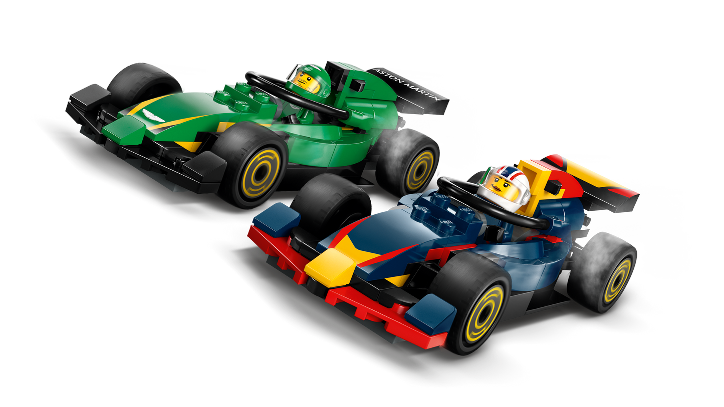 LEGO 60445 Autotrasportatore F1® con monoposto RB20 e AMR24 F1®