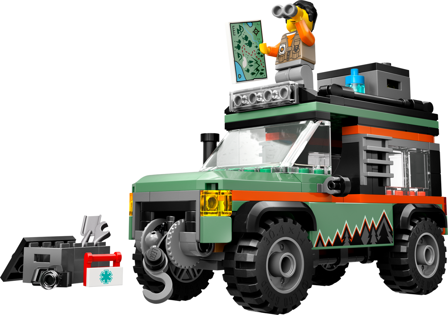 LEGO 60447 Fuoristrada di montagna 4x4