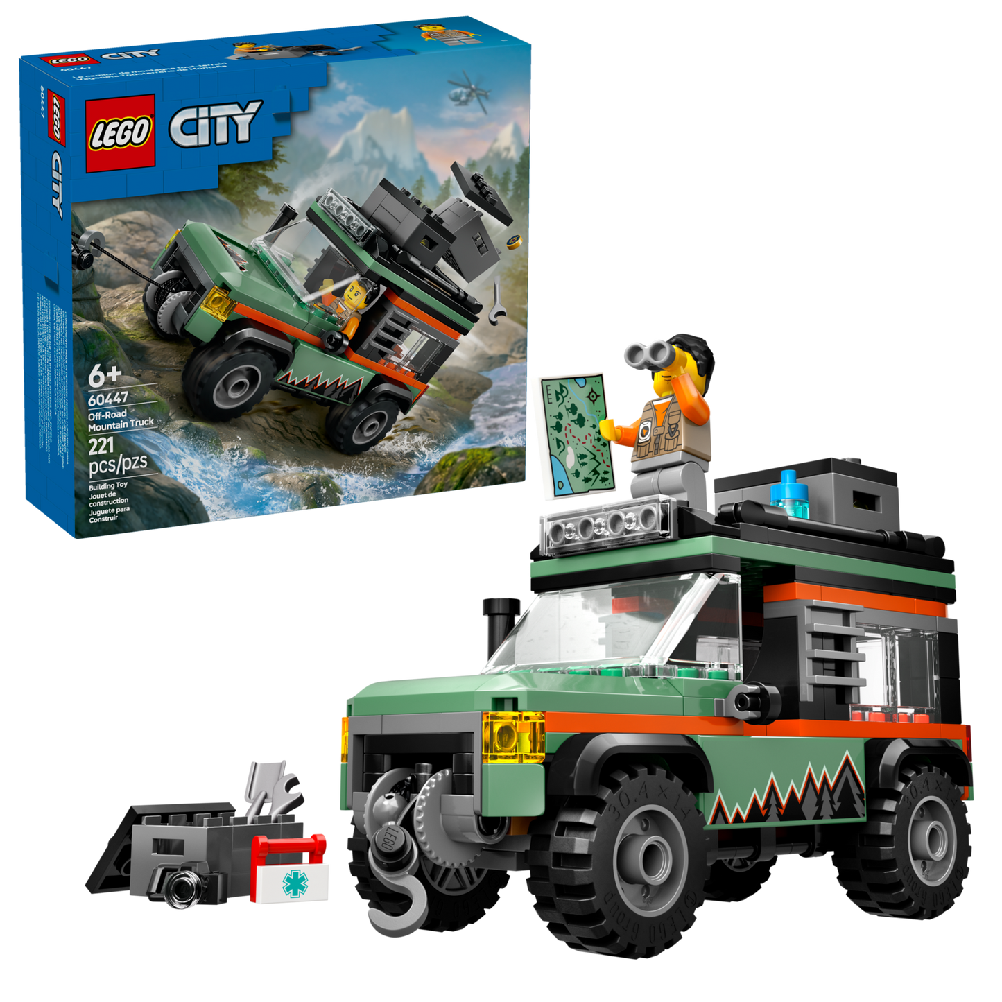 LEGO 60447 Fuoristrada di montagna 4x4