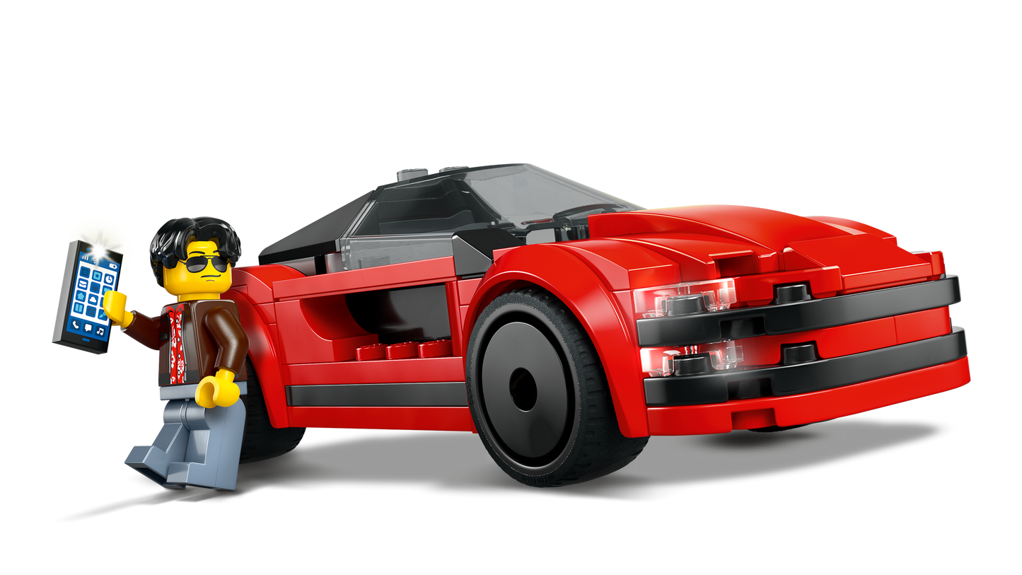 LEGO 60448 Auto sportiva rossa
