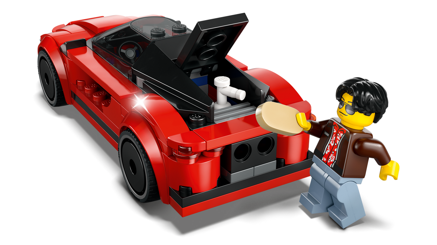 LEGO 60448 Auto sportiva rossa